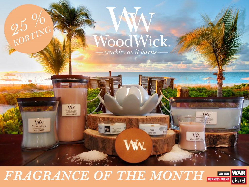 WoodWick Fragrance of the Month Maart