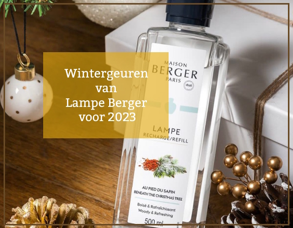 Wintergeuren van Lampe Berger voor 2023